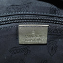 GUCCI GG Implementation Shoulder Bag PVC Gray Silver 201447 Auth am11476V-18