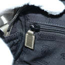 GUCCI GG Implementation Shoulder Bag PVC Gray Silver 201447 Auth am11476V-22
