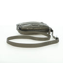 GUCCI GG Implementation Shoulder Bag PVC Gray Silver 201447 Auth am11476V-7