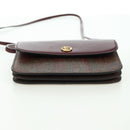 ETRO Paisley Shoulder Bag PVC Leather Gold Bordeaux Auth am11482V-5