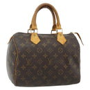 LOUIS VUITTON Monogram Speedy 25 Hand Bag M41528 LV Auth am11486-1