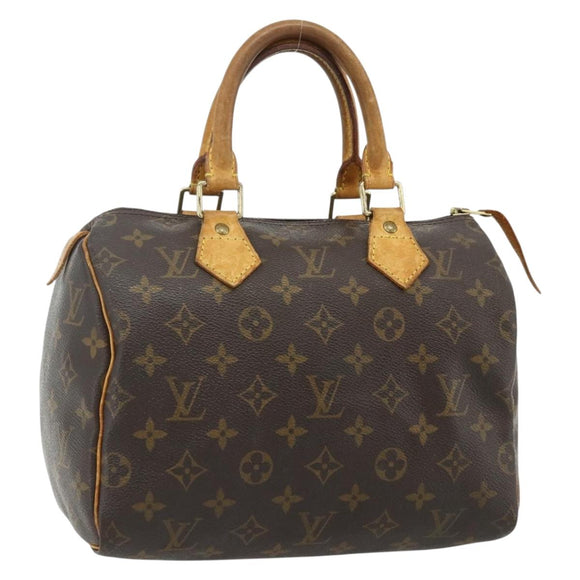LOUIS VUITTON Monogram Speedy 25 Hand Bag M41528 LV Auth am11486