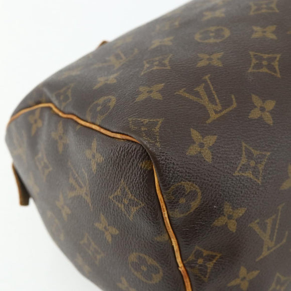 LOUIS VUITTON Monogram Speedy 25 Hand Bag M41528 LV Auth am11486