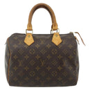LOUIS VUITTON Monogram Speedy 25 Hand Bag M41528 LV Auth am11486-13
