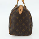 LOUIS VUITTON Monogram Speedy 25 Hand Bag M41528 LV Auth am11486-4