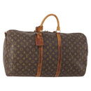 LOUIS VUITTON Monogram Keepall Bandouliere 55 Boston Bag M41414 LV Auth am11487-1
