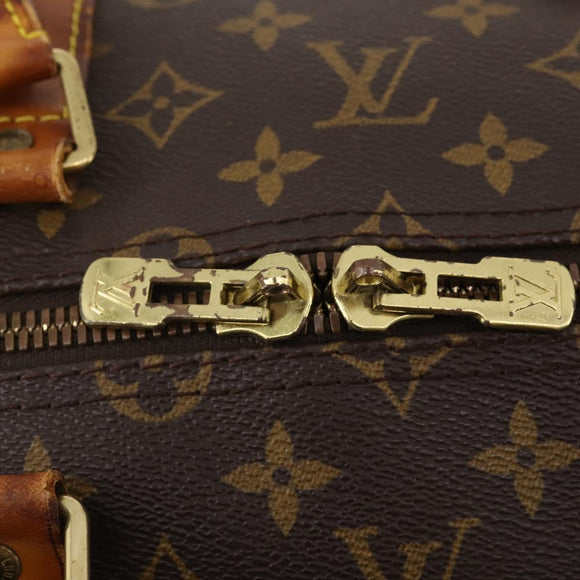 LOUIS VUITTON Monogram Keepall Bandouliere 55 Boston Bag M41414 LV Auth am11487