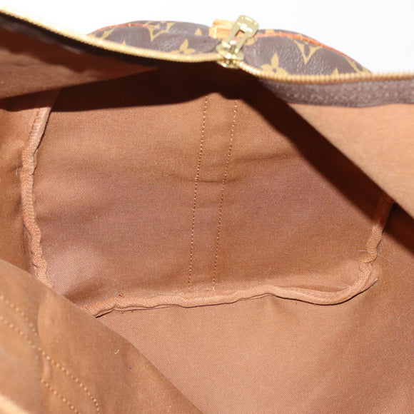 LOUIS VUITTON Monogram Keepall Bandouliere 55 Boston Bag M41414 LV Auth am11487