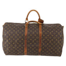 LOUIS VUITTON Monogram Keepall Bandouliere 55 Boston Bag M41414 LV Auth am11487-2
