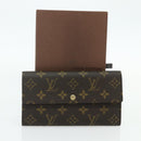 LOUIS VUITTON Monogram Pochette Porte Monnaie Credit Wallet M61725 Auth am11489V-12
