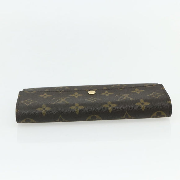 LOUIS VUITTON Monogram Pochette Porte Monnaie Credit Wallet M61725 Auth am11489V