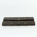 LOUIS VUITTON Monogram Pochette Porte Monnaie Credit Wallet M61725 Auth am11489V-6