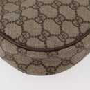 GUCCI GG Supreme Web Sherry Line Bag PVC Beige 007 58 6112 4023 Auth am11491-12