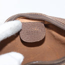 GUCCI GG Supreme Web Sherry Line Bag PVC Beige 007 58 6112 4023 Auth am11491-16