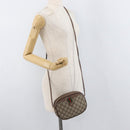 GUCCI GG Supreme Web Sherry Line Bag PVC Beige 007 58 6112 4023 Auth am11491-21