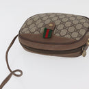 GUCCI GG Supreme Web Sherry Line Bag PVC Beige 007 58 6112 4023 Auth am11491-6
