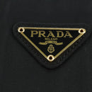 PRADA Chain Hand Bag Nylon Black Gold B4019 Auth am11495V-18