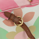 Miu Miu Backpack Leather Multicolor Gold Auth am11496V-15
