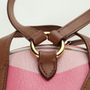 Miu Miu Backpack Leather Multicolor Gold Auth am11496V-9