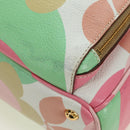 Miu Miu Backpack Leather Multicolor Gold Auth am11496V-18