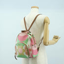 Miu Miu Backpack Leather Multicolor Gold Auth am11496V-31
