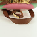 Miu Miu Backpack Leather Multicolor Gold Auth am11496V-7