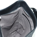 BOTTEGA VENETA INTRECCIATO Shoulder Bag Leather Black Silver Auth am11497SAV-19