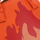 LOEWE × Studio Ghibli Calcifer Nugget Hammock Bag Leather Orange Auth am11499SM-23