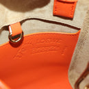 LOEWE × Studio Ghibli Calcifer Nugget Hammock Bag Leather Orange Auth am11499SM-25