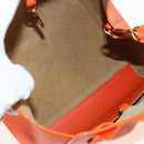 LOEWE × Studio Ghibli Calcifer Nugget Hammock Bag Leather Orange Auth am11499SM-10