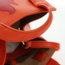 LOEWE × Studio Ghibli Calcifer Nugget Hammock Bag Leather Orange Auth am11499SM-6