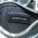 BALENCIAGA Neo Kago City XS Graffiti Bag Leather White 700940 Auth am11504SM-23