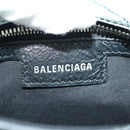 BALENCIAGA Neo Kago City XS Graffiti Bag Leather White 700940 Auth am11504SM-25