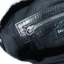 BALENCIAGA Neo Kago City XS Graffiti Bag Leather White 700940 Auth am11504SM-28