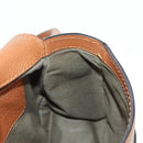 Chloe Small Saddle Bag Leather Brown Gold Auth am11505V-21