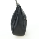 GUCCI Bamboo GG Canvas Hand Bag Black Silver 001 3865 Auth am11509A-5