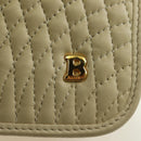 BALLY Shoulder Bag Leather Beige Gold Auth am11516A-14