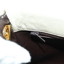 BALLY Shoulder Bag Leather Beige Gold Auth am11516A-20