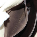BALLY Shoulder Bag Leather Beige Gold Auth am11516A-21