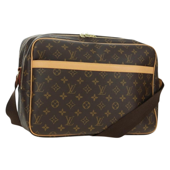 LOUIS VUITTON Monogram Reporter GM Shoulder Bag M45252 LV Auth am11518V