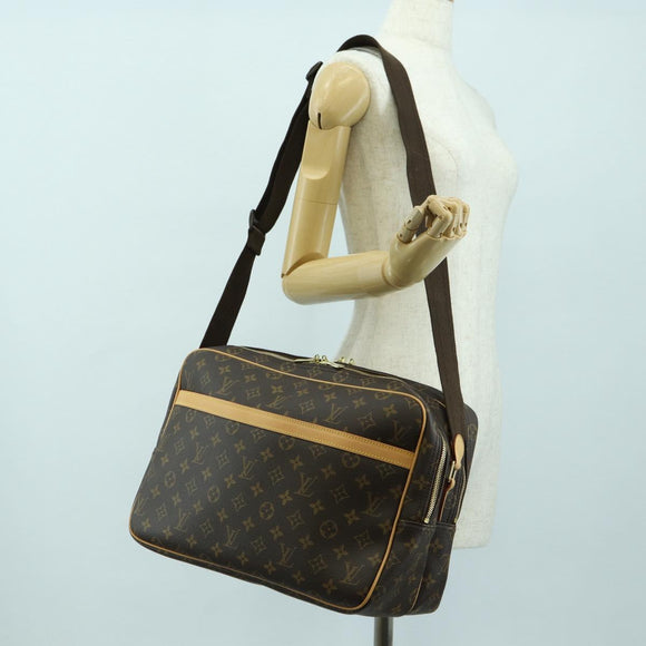 LOUIS VUITTON Monogram Reporter GM Shoulder Bag M45252 LV Auth am11518V