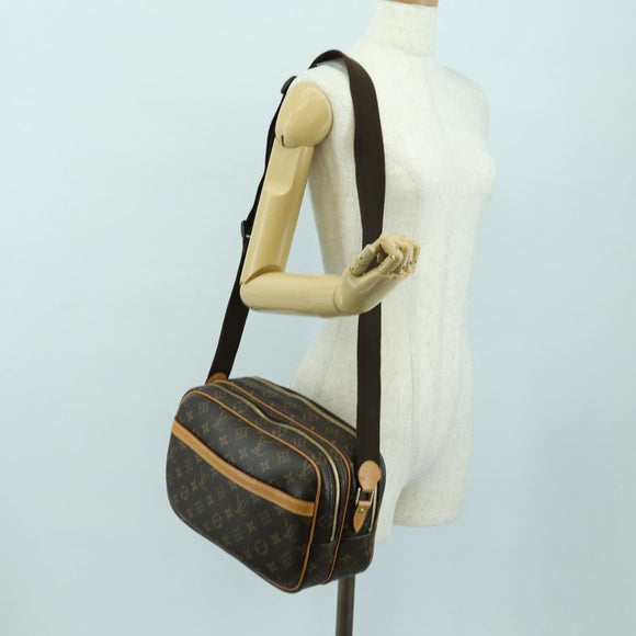 LOUIS VUITTON Monogram Reporter PM Shoulder Bag M45254 LV Auth am11519V