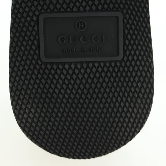GUCCI loafers Sherry Round Toe Platform Leather 37 1/2 658920 Auth am11523V