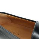 GUCCI loafers Sherry Round Toe Platform Leather 37 1/2 658920 Auth am11523V-19