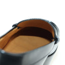 GUCCI loafers Sherry Round Toe Platform Leather 37 1/2 658920 Auth am11523V-20