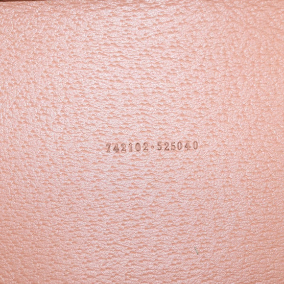 GUCCI GG Canvas Ophidia Tote Bag Pink 742102 525040 Auth am11524SAM