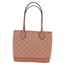 GUCCI GG Canvas Ophidia Tote Bag Pink 742102 525040 Auth am11524SAM-2