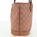 GUCCI GG Canvas Ophidia Tote Bag Pink 742102 525040 Auth am11524SAM-4