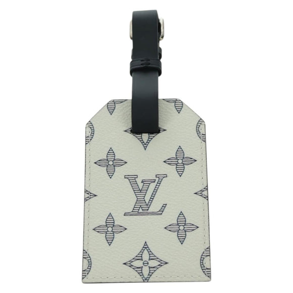 LOUIS VUITTON Savanna Chapman Brothers Porto Adresetiket M54139 LV Auth am11526M