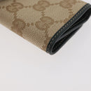 GUCCI GG Canvas Key Case Beige Green 131928 Auth am11528V-10